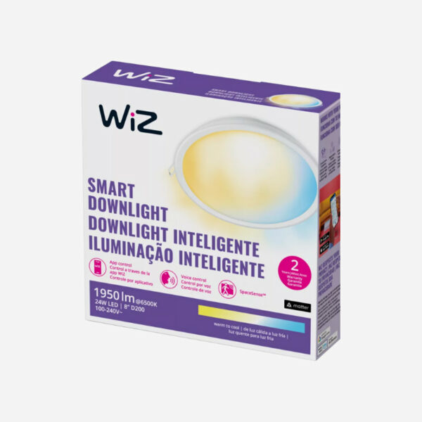 Luz Empotrada Inteligente 8"