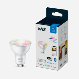 FOCO/LÁMPARA WIZ WIFI COLOR GU10 LED 4.9W 400Lm caja