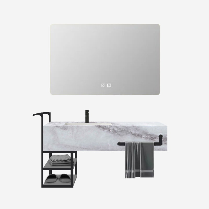 MUEBLE DE BAÑO INTELIGENTE RO-202 Gris