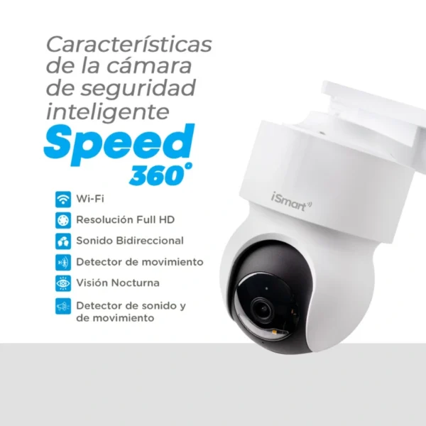 cámara inteligente exterior