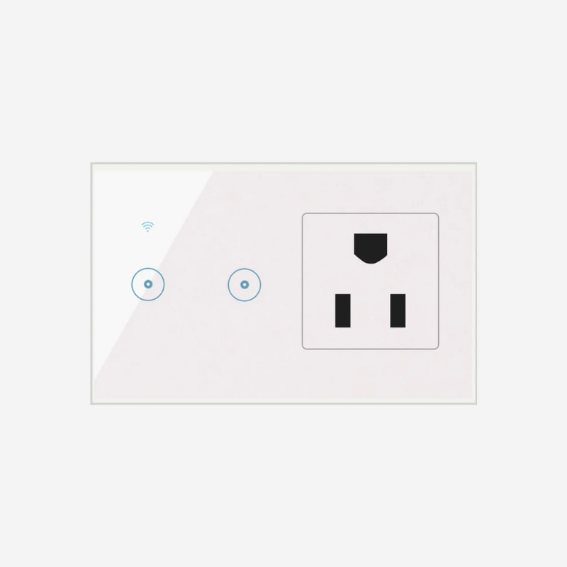 Enchufe Interruptor Doble WiFi