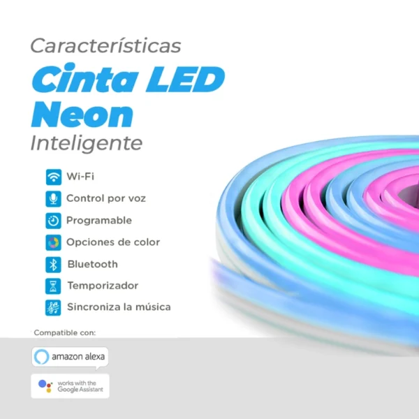 cinta led inteligente neón