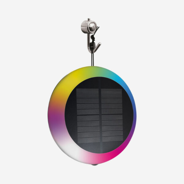estaca solar inteligente RGB