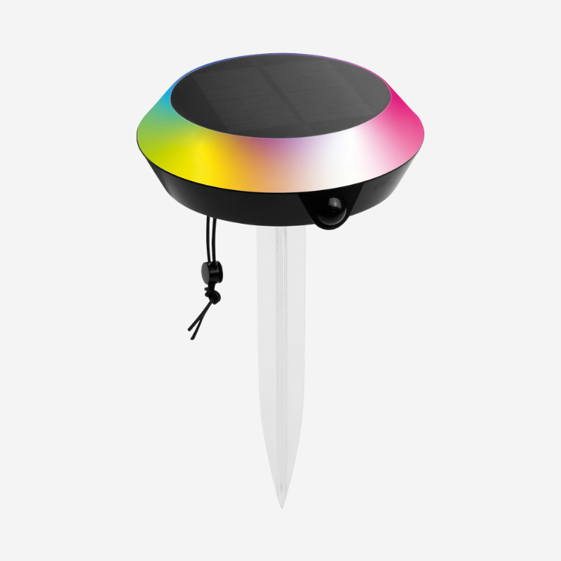 estaca solar inteligente RGB