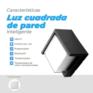 luz inteligente cuadrada