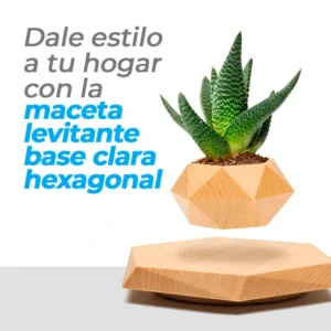 maceta levitante magnética