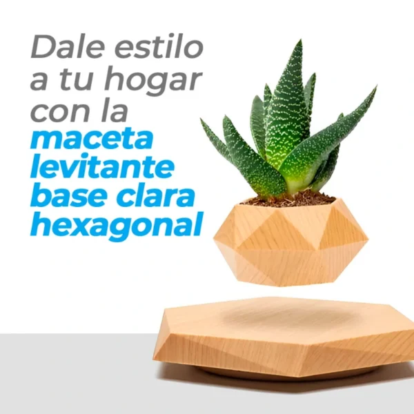 maceta levitante magnética