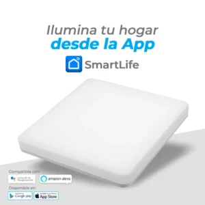 Plafón cuadrado inteligente CCT