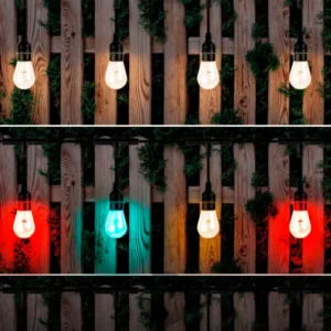 TIRA DE GUIRNALDAS INTELIGENTES PARA EXTERIOR RGB