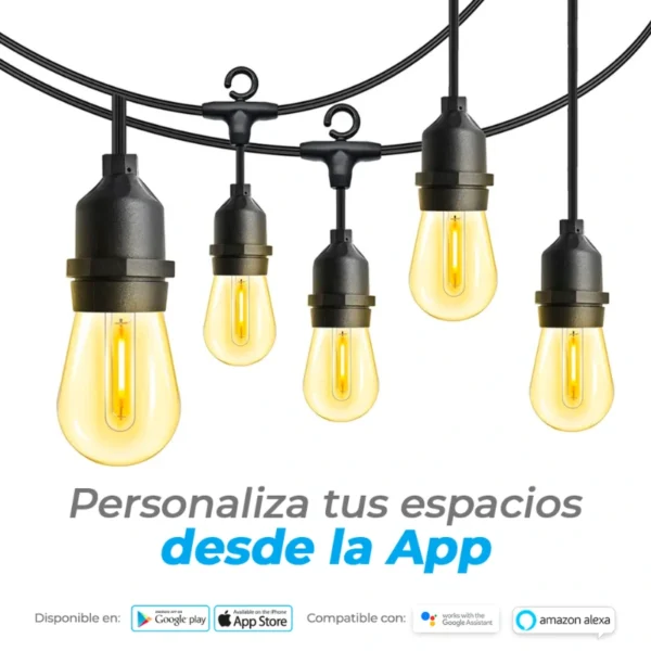 Tira de Guirnaldas Inteligentes RGB 7.3 m | iSmart